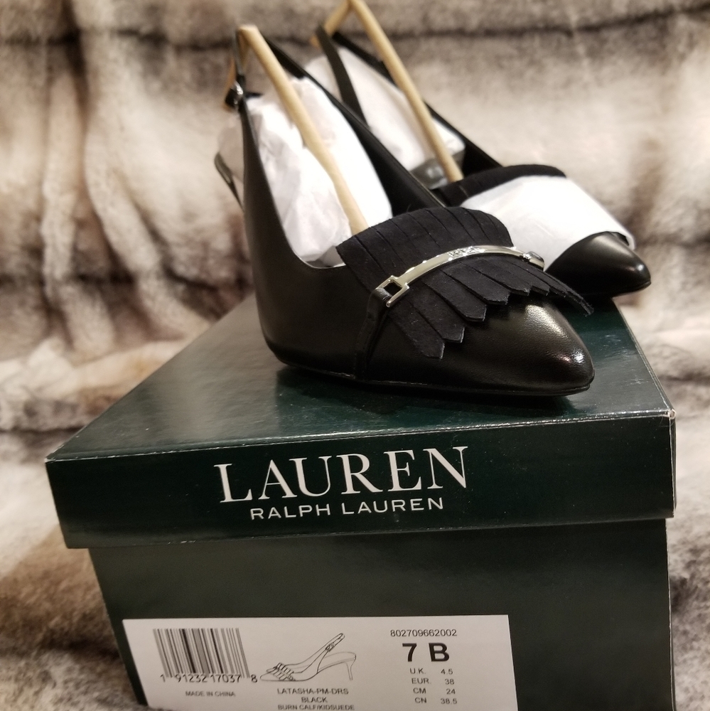 Vintage-inspired Lauren heels